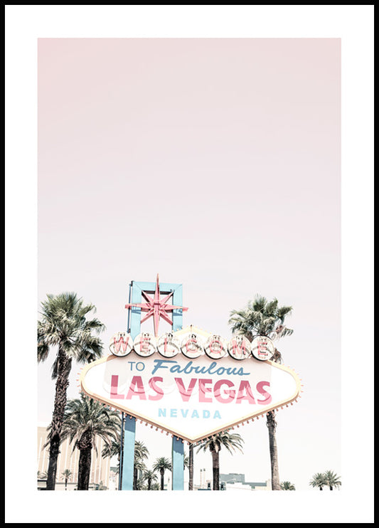 Las Vegas Sign Poster