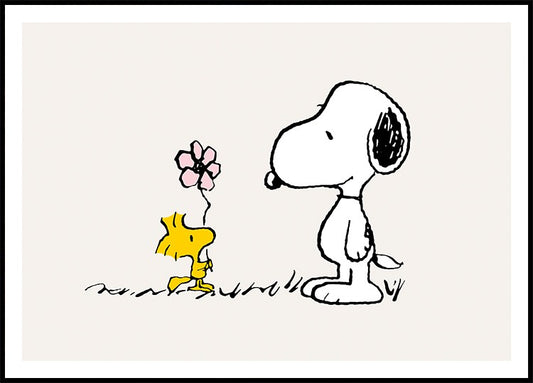 Snoopy and Woodstock Poster