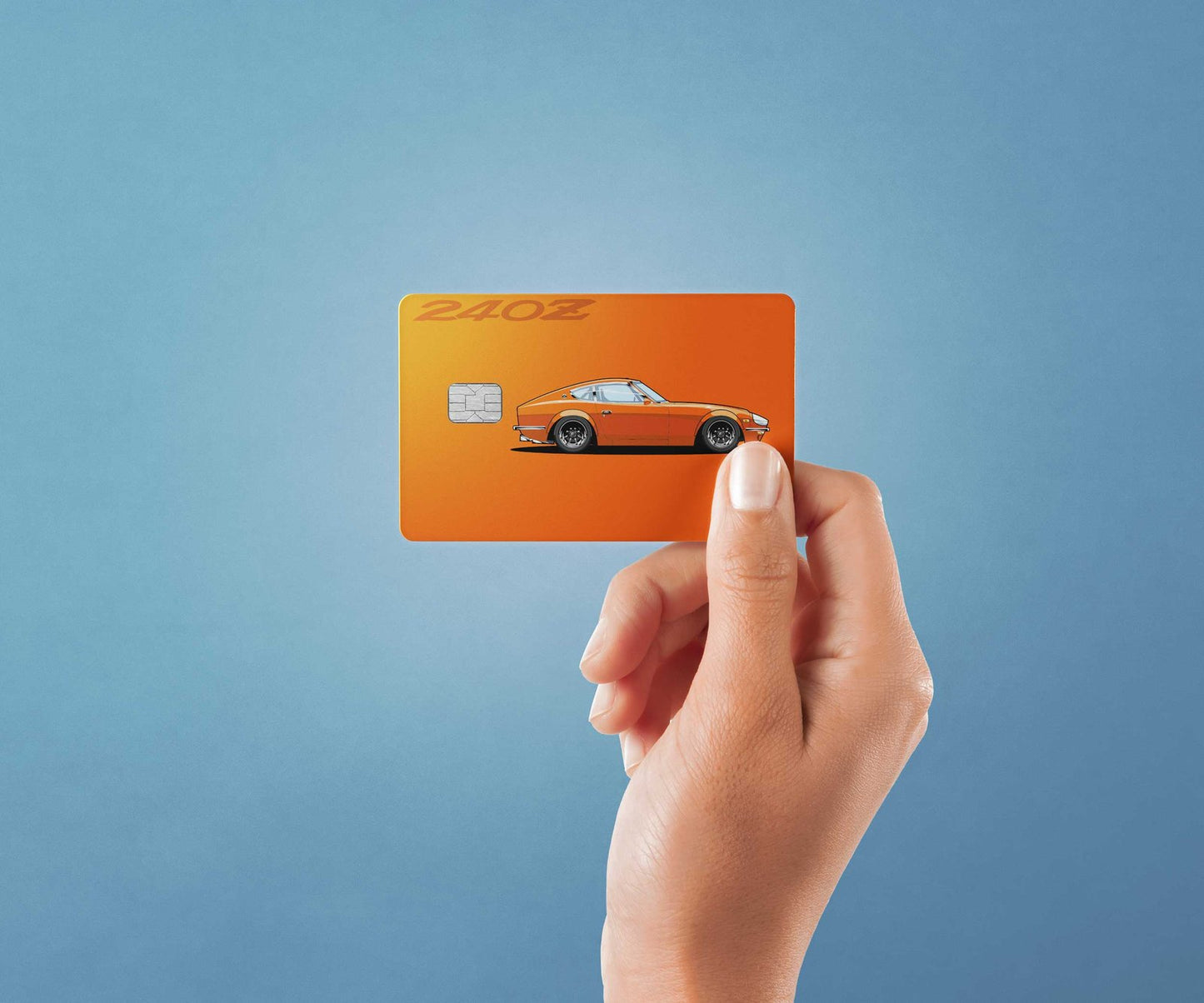 240Z Design | Credit Card Sticker | Small Chip | Credit Card Skin