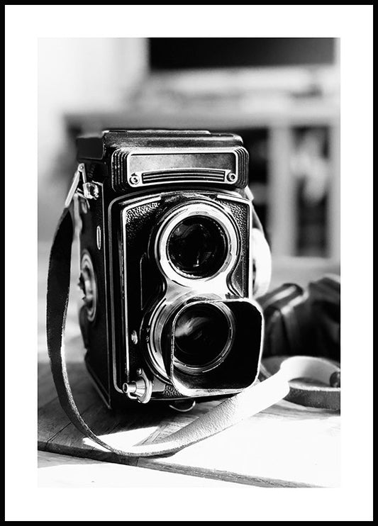 Old Style Camera Poster