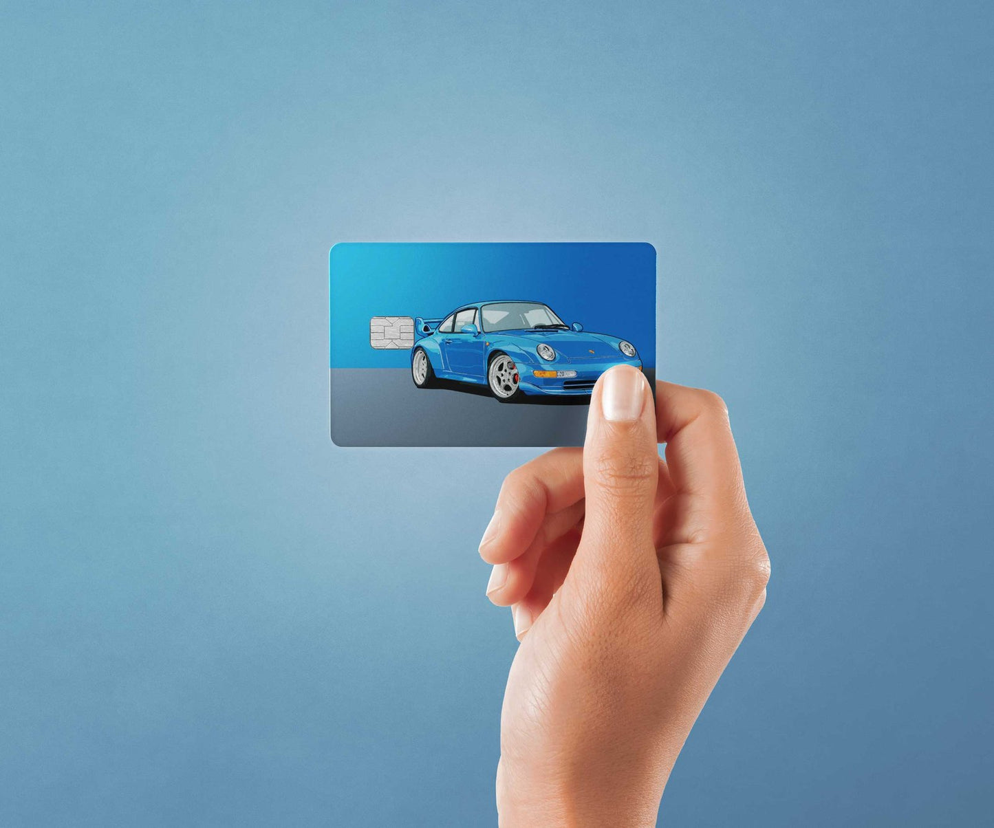 993 GT2 Design | Credit Card Sticker | Small Chip | Credit Card Skin