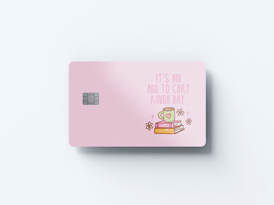 Add to Cart Design | Credit Card Sticker | Small Chip | Credit Card Skin