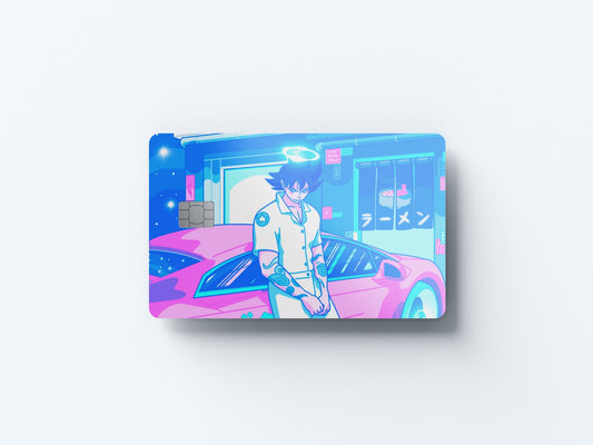 Akihabara Bad Boy Design | Credit Card Sticker | Small Chip | Credit Card Skin