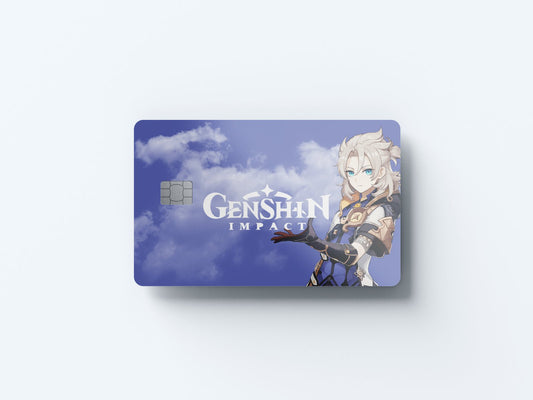 Albedo Design | Credit Card Sticker | Small Chip | Credit Card Skin