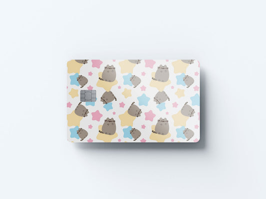 Anniversary Pattern Design | Credit Card Sticker | Small Chip | Credit Card Skin