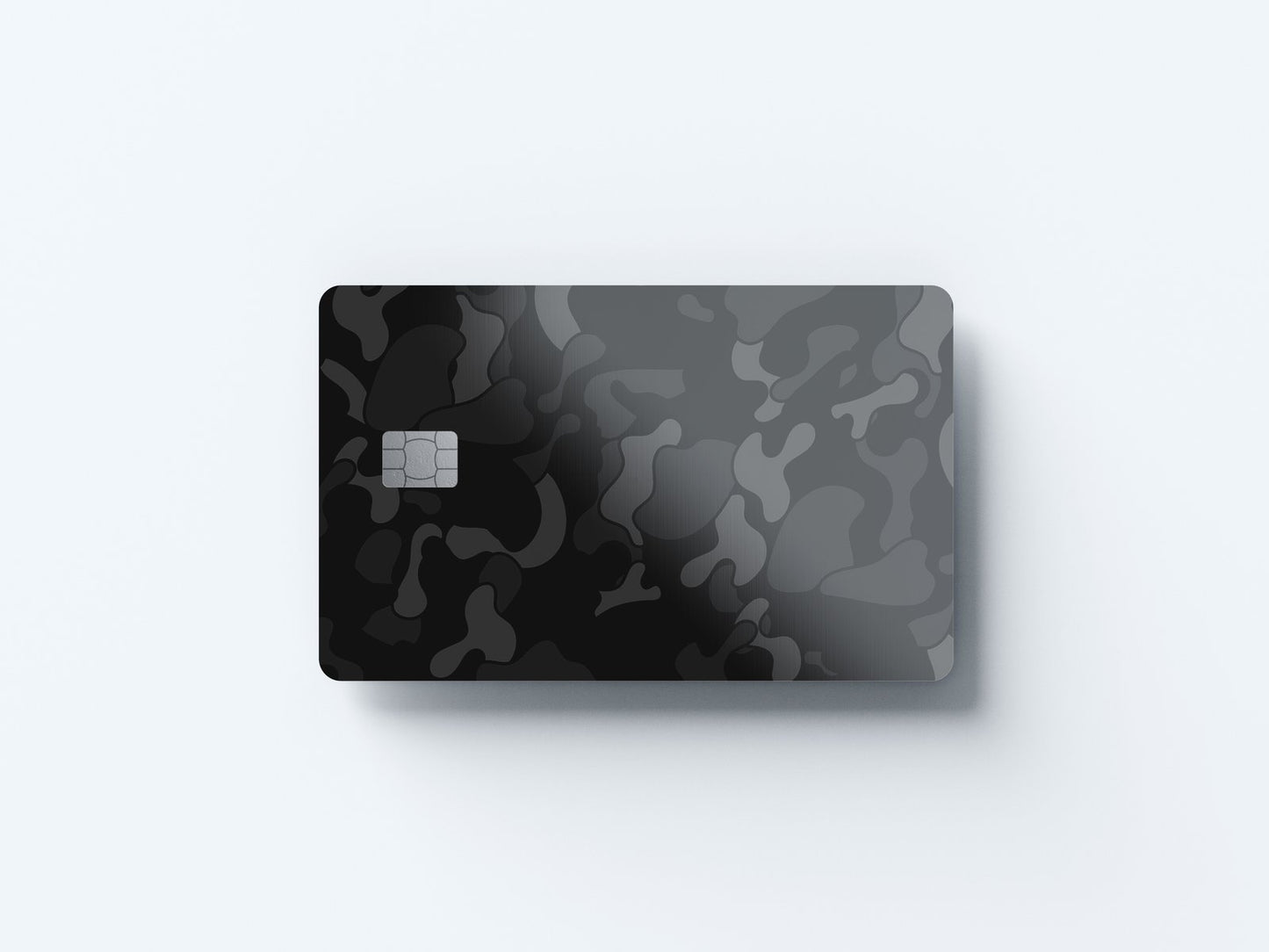 Ape Black Camo Design | Credit Card Sticker | Small Chip | Credit Card Skin