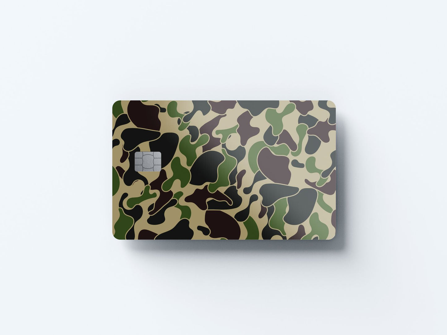 Ape Camo Design | Credit Card Sticker | Small Chip | Credit Card Skin