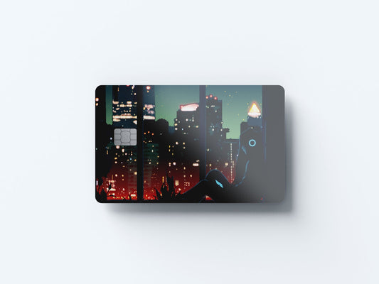 A Quiet Night Design | Credit Card Sticker | Small Chip | Credit Card Skin