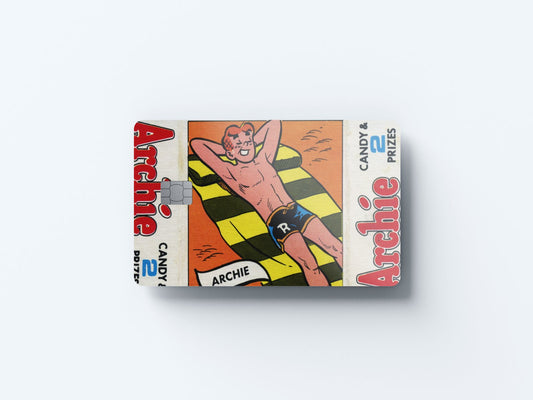 Archie Design | Credit Card Sticker | Small Chip | Credit Card Skin