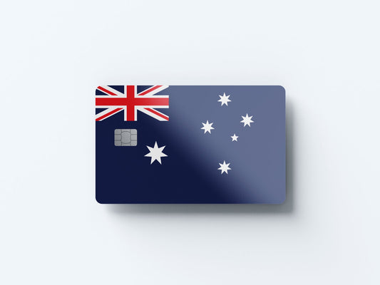 Australia Design | Credit Card Sticker | Small Chip | Credit Card Skin