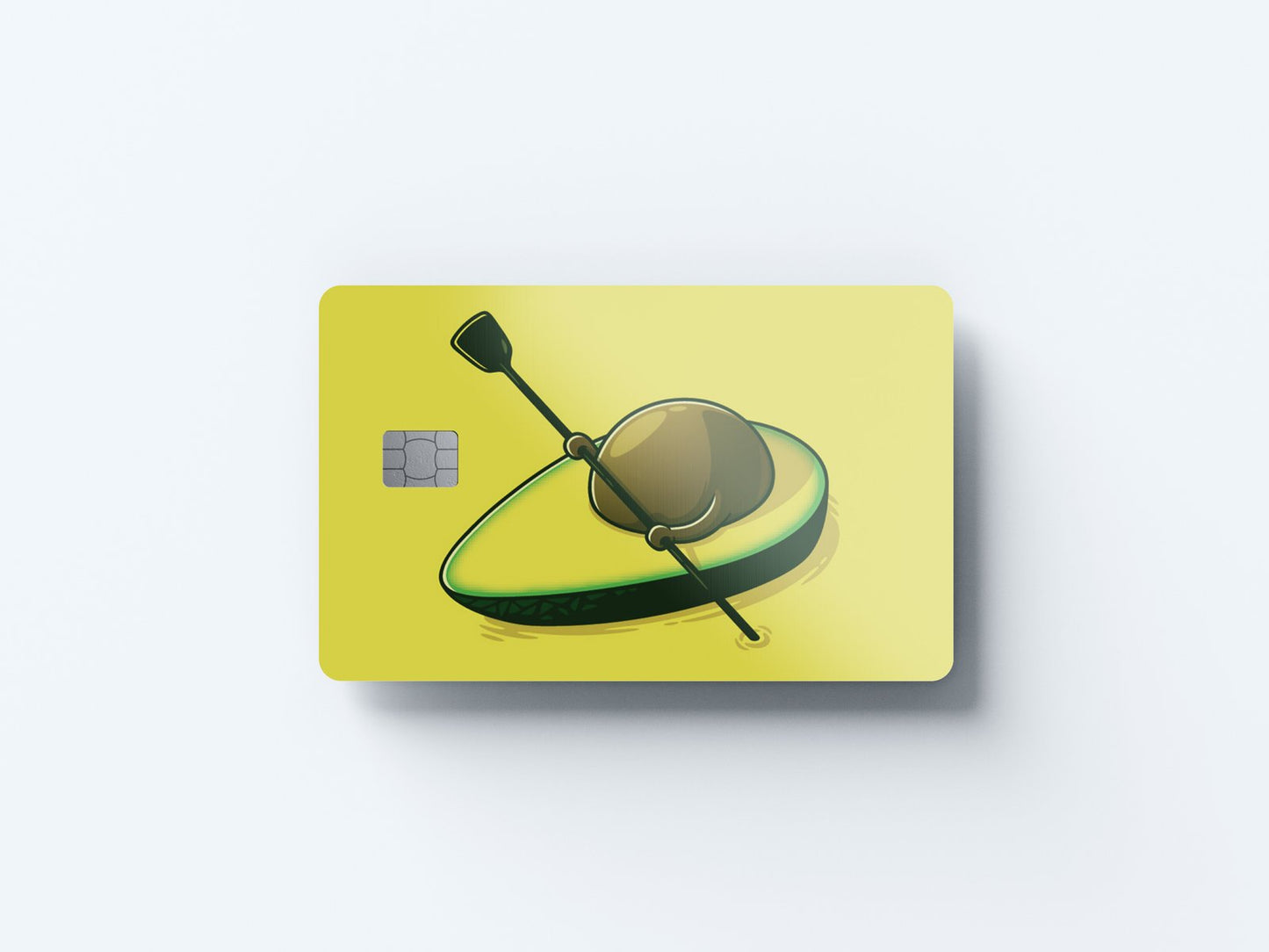 Avocanoe Design | Credit Card Sticker | Small Chip | Credit Card Skin