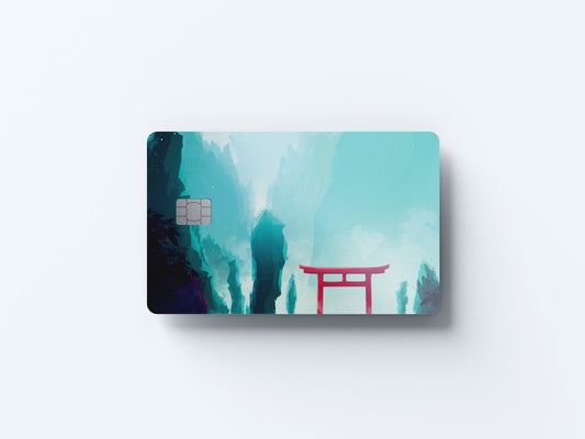 Away Design | Credit Card Sticker | Small Chip | Credit Card Skin