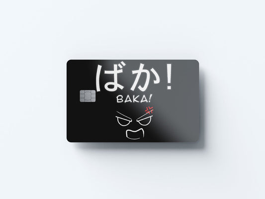 Baka Design | Credit Card Sticker | Small Chip | Credit Card Skin