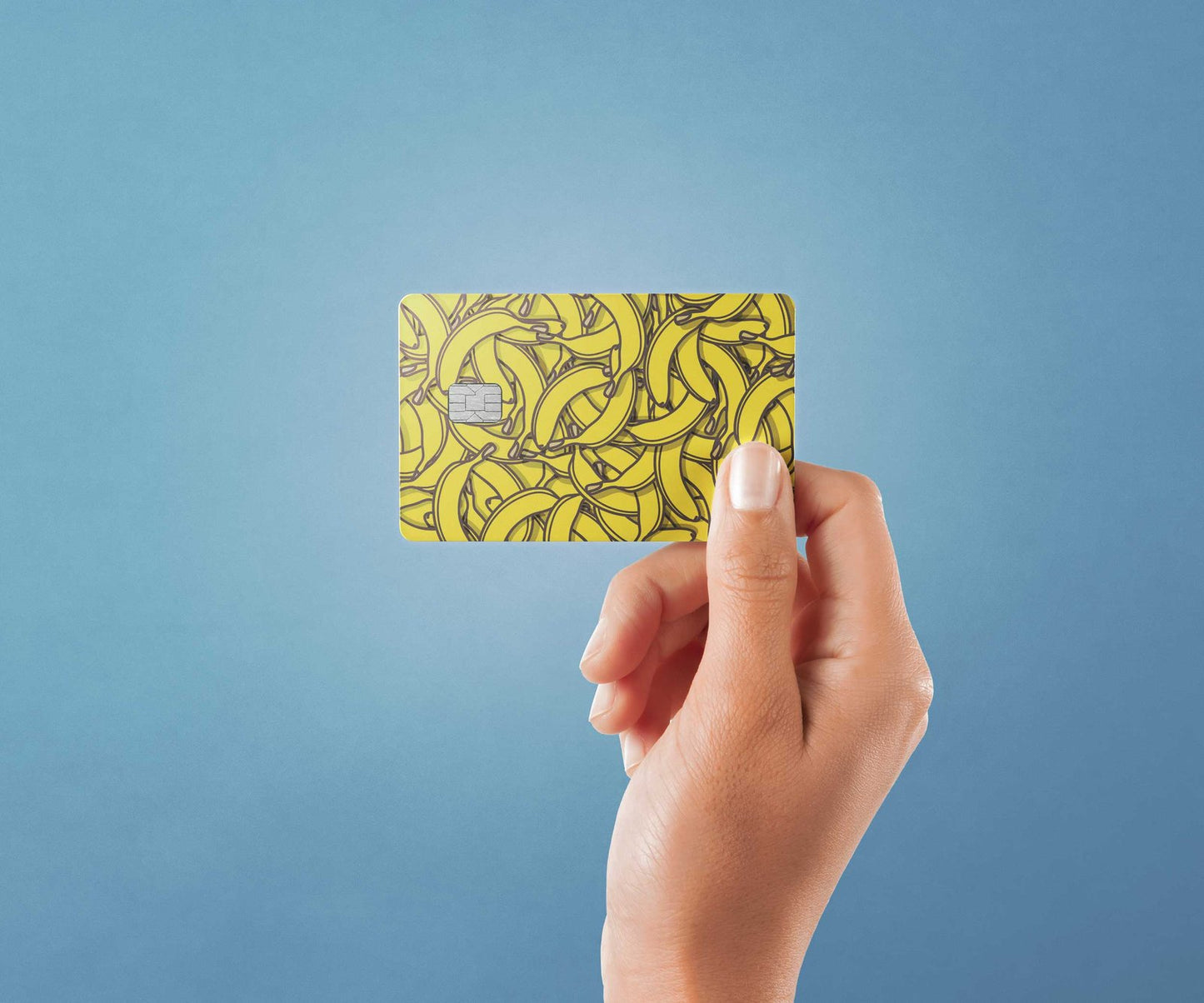 Bananas Design | Credit Card Sticker | Small Chip | Credit Card Skin