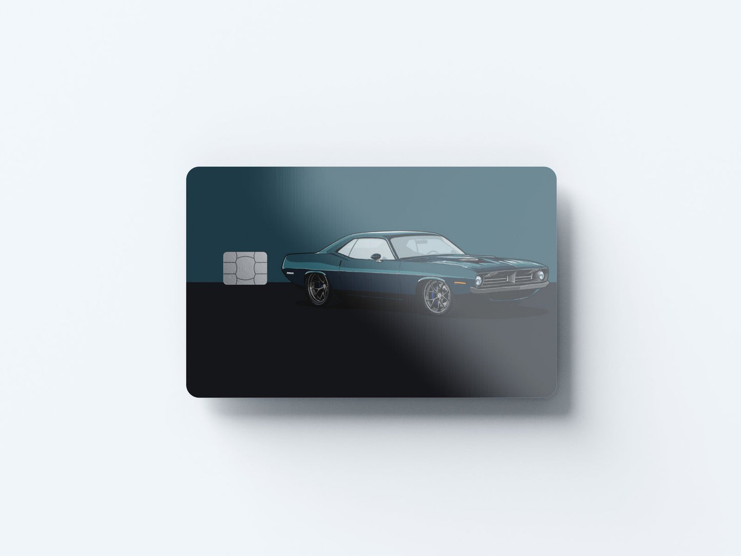 Barracuda Design | Credit Card Sticker | Small Chip | Credit Card Skin