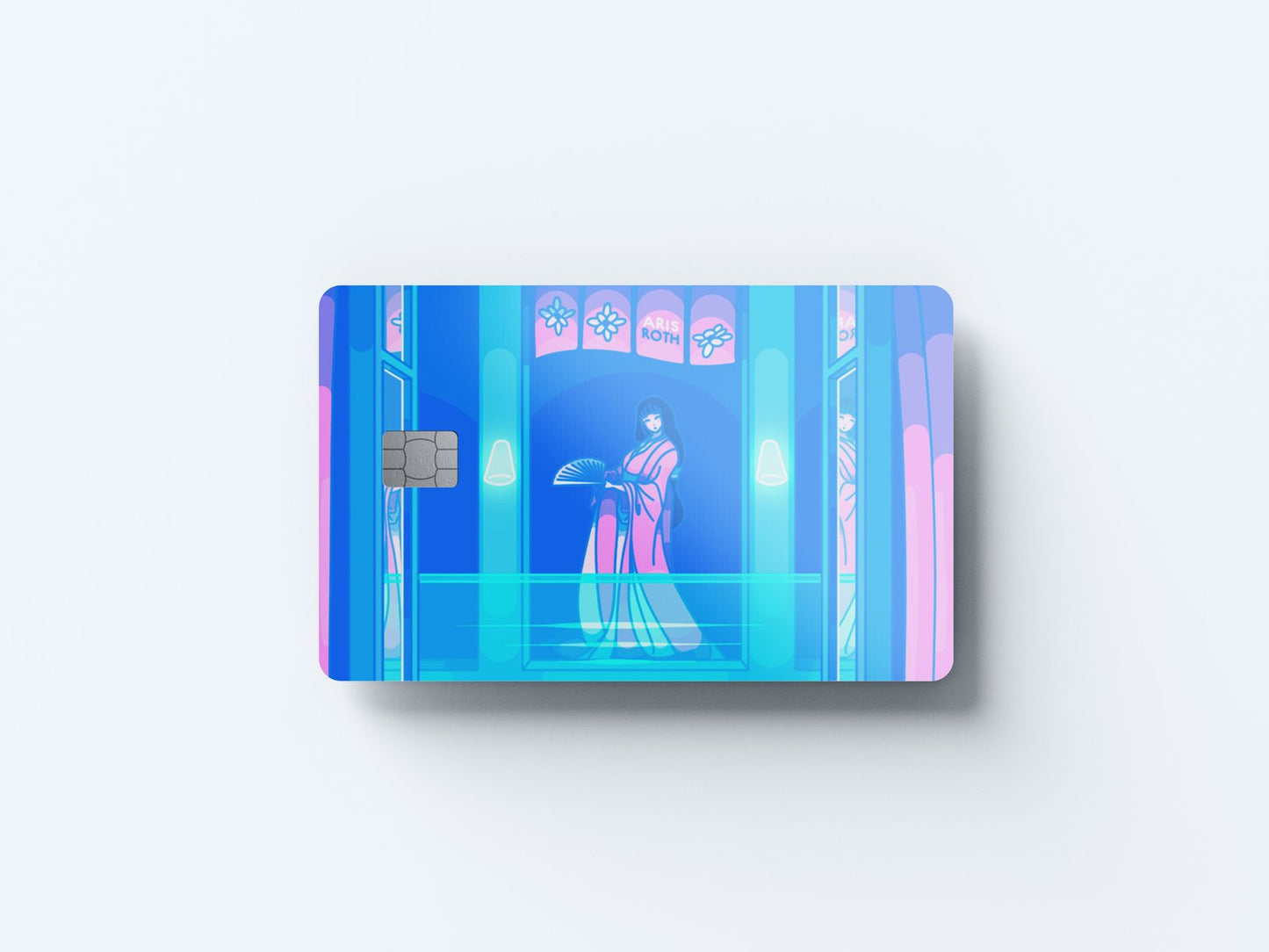 Beautiful Nightmare Design | Credit Card Sticker | Small Chip | Credit Card Skin