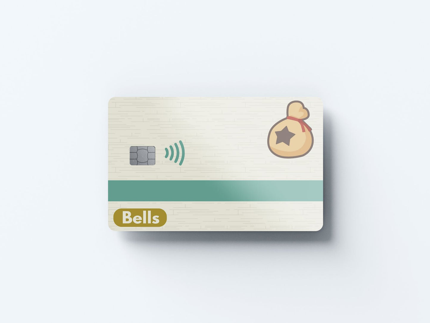 Bells Design | Credit Card Sticker | Small Chip | Credit Card Skin