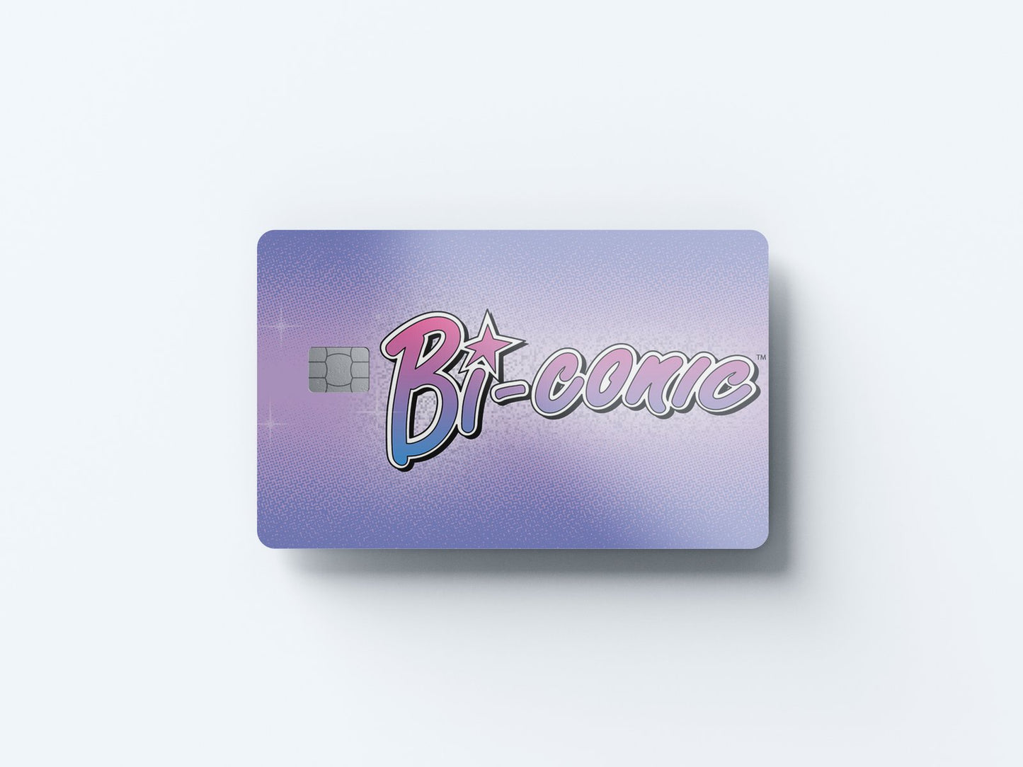 Biconic Design | Credit Card Sticker | Small Chip | Credit Card Skin