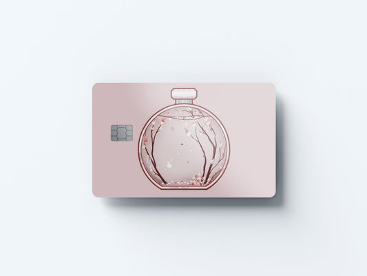 Blossom Design | Credit Card Sticker | Small Chip | Credit Card Skin