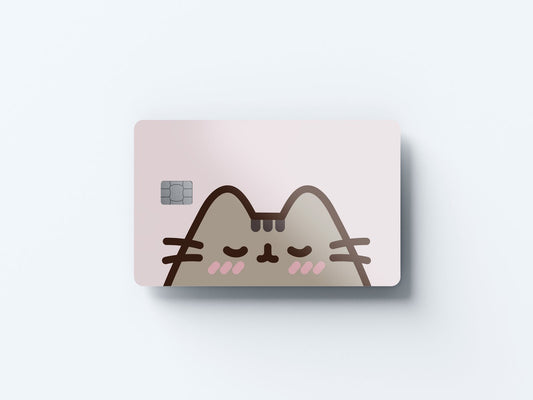 Blushing Design | Credit Card Sticker | Small Chip | Credit Card Skin