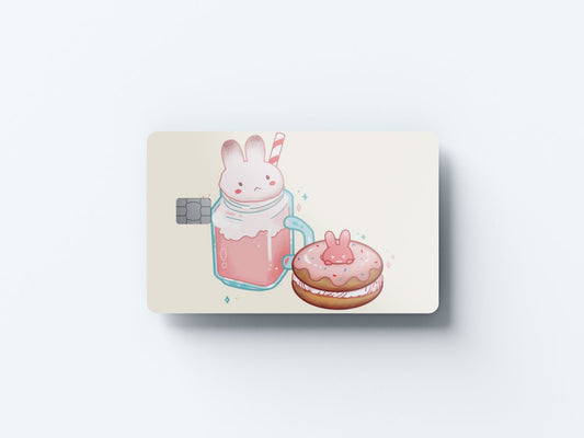 Bunberry Set Design | Credit Card Sticker | Small Chip | Credit Card Skin