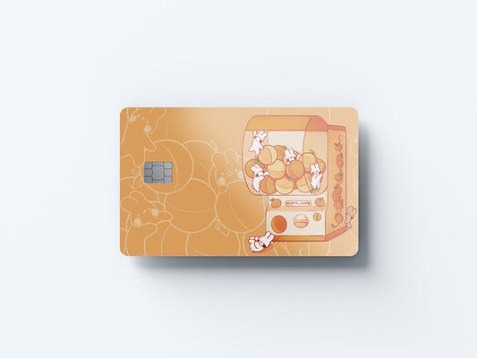 Bunny Gacha Design | Credit Card Sticker | Small Chip | Credit Card Skin