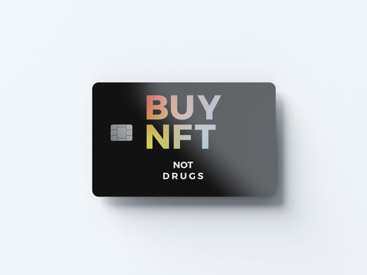 Buy NFT Design | Credit Card Sticker | Small Chip | Credit Card Skin