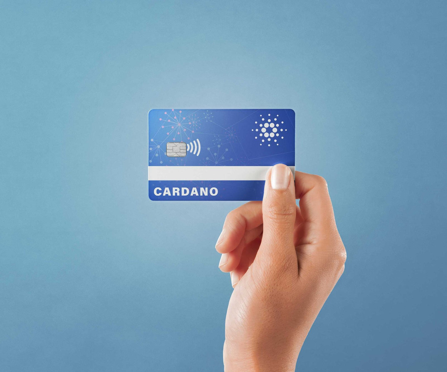 Cardano Card Design | Credit Card Sticker | Small Chip | Credit Card Skin