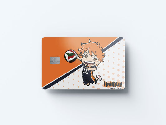 Chibi Hinata Design | Credit Card Sticker | Small Chip | Credit Card Skin