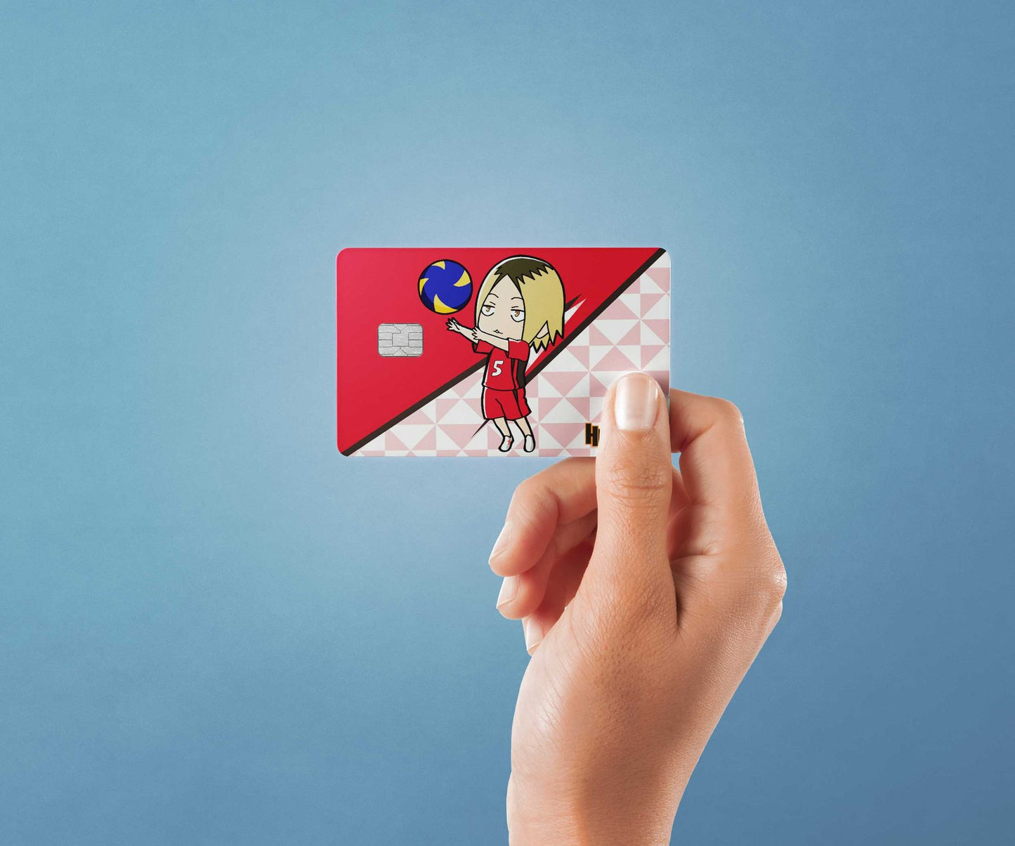 Chibi Kenma Design | Credit Card Sticker | Small Chip | Credit Card Skin