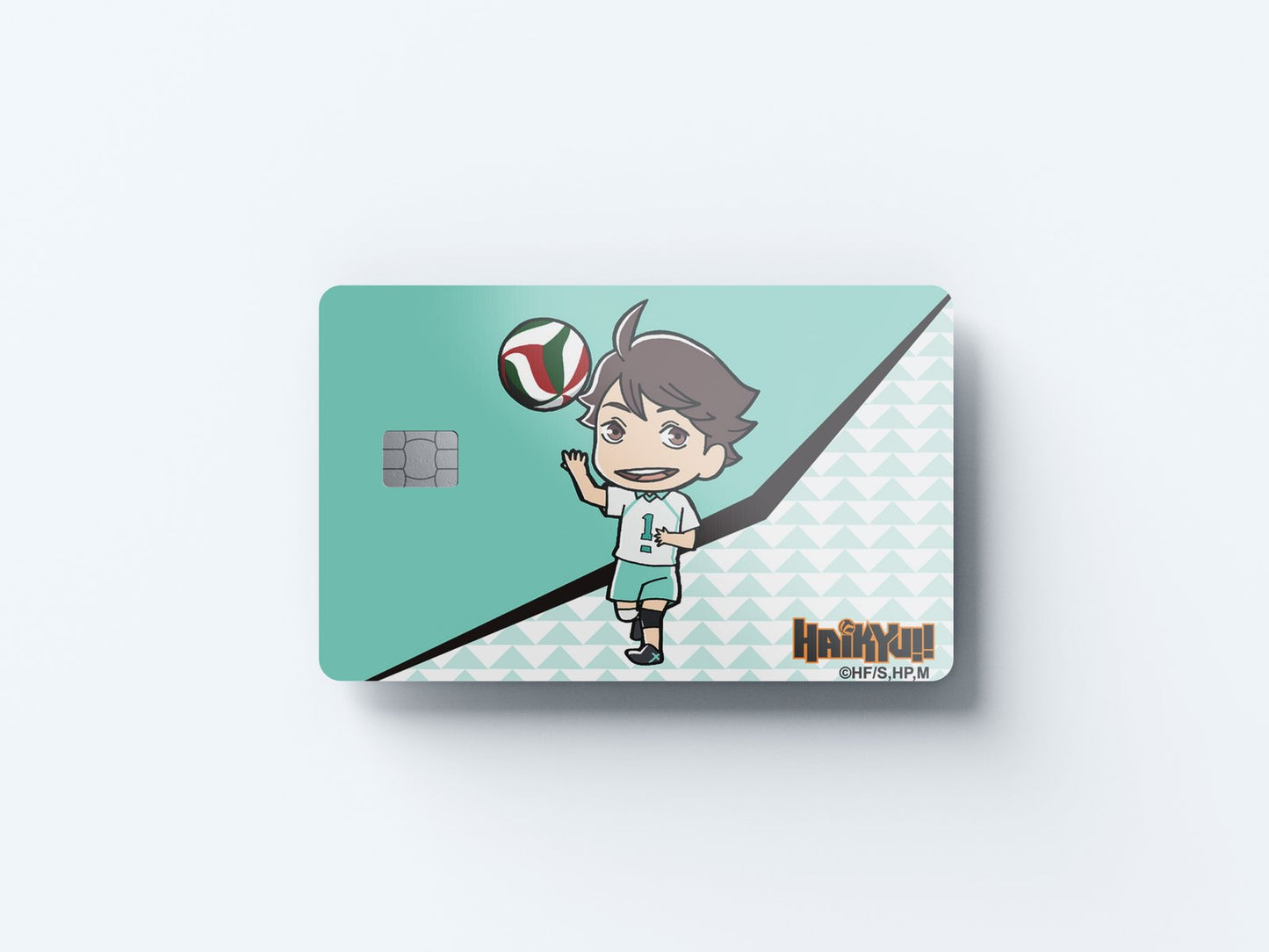 Chibi Oikawa Design | Credit Card Sticker | Small Chip | Credit Card Skin