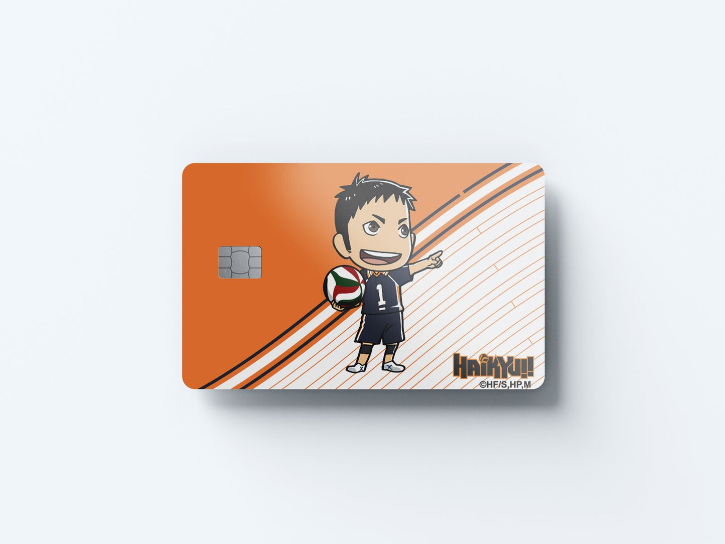 Chibi Sawamura Design | Credit Card Sticker | Small Chip | Credit Card Skin