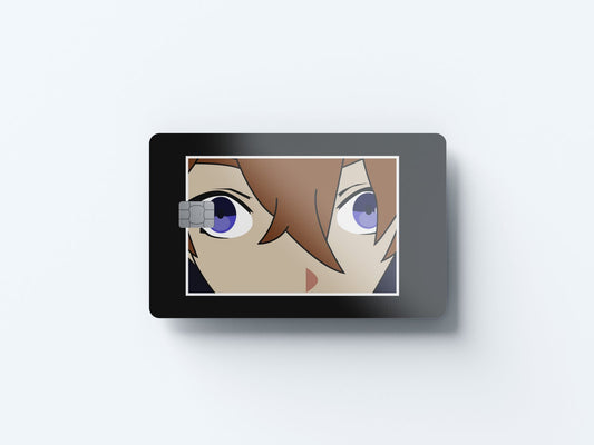 Childe Stare Design | Credit Card Sticker | Small Chip | Credit Card Skin