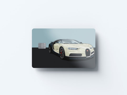 Chiron Design | Credit Card Sticker | Small Chip | Credit Card Skin