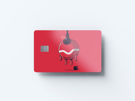 Christmas Mood Design | Credit Card Sticker | Small Chip | Credit Card Skin