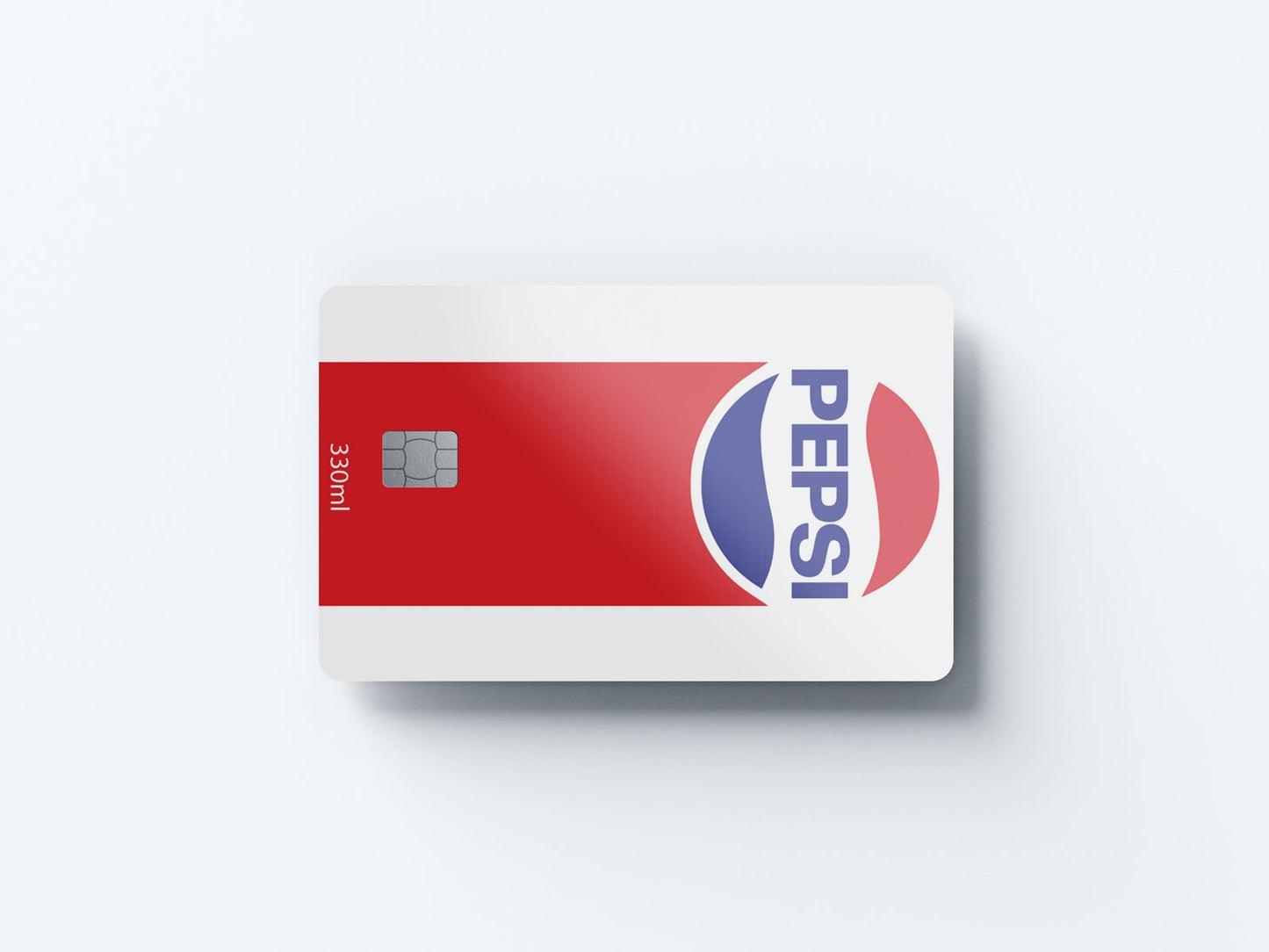 Classic Pep Design | Credit Card Sticker | Small Chip | Credit Card Skin