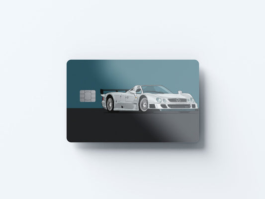 CLK GTR Design | Credit Card Sticker | Small Chip | Credit Card Skin