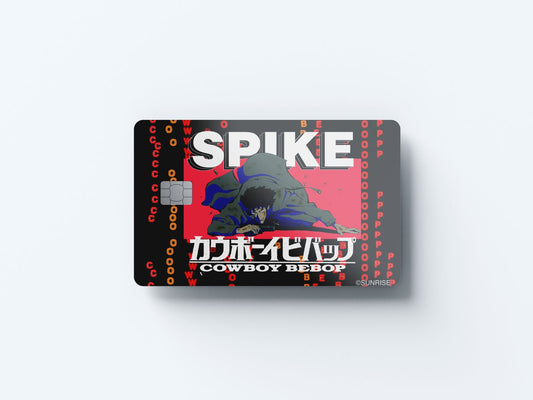 Cowboy Spike Design | Credit Card Sticker | Small Chip | Credit Card Skin