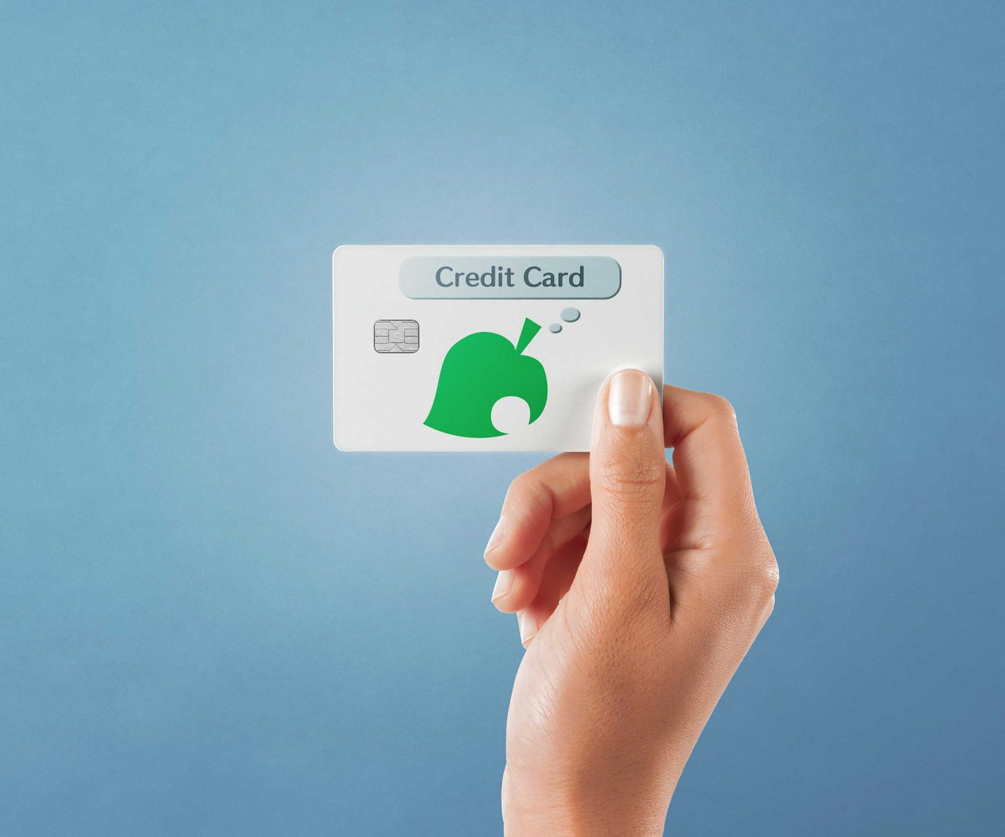 Credit Card Leaf Design | Credit Card Sticker | Small Chip | Credit Card Skin