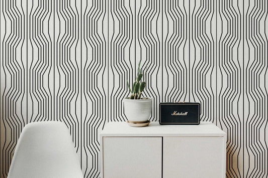 Geometric Lines | Removable Wallpaper | Pattern #159