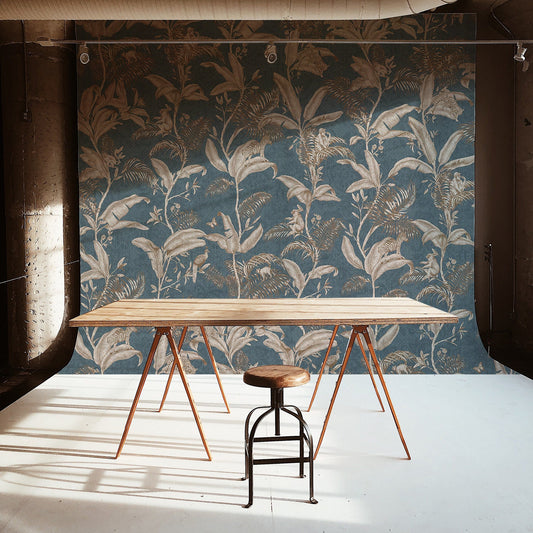 Darwin Tropical  Wallpaper, Wall Mural, Peel and Stick, Self Adhesive, Wall Covering by Bella Stampa Studio