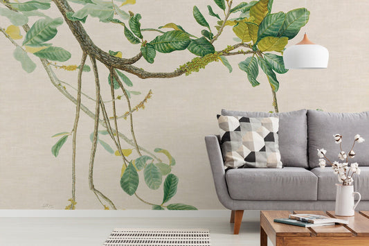 Cerrado Juta  Wallpaper, Wall Mural, Peel and Stick, Self Adhesive, Wall Covering by Bella Stampa Studio