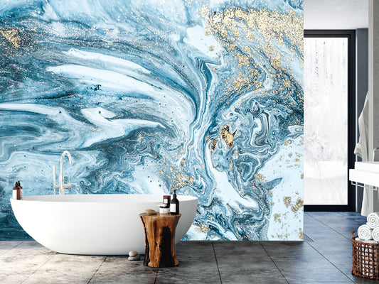 Wall Mural Marble Wallpaper | Colorful Peel and Stick | Exquisite Detailing