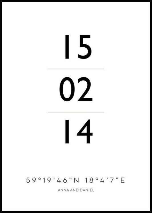 The Date White Personal Poster