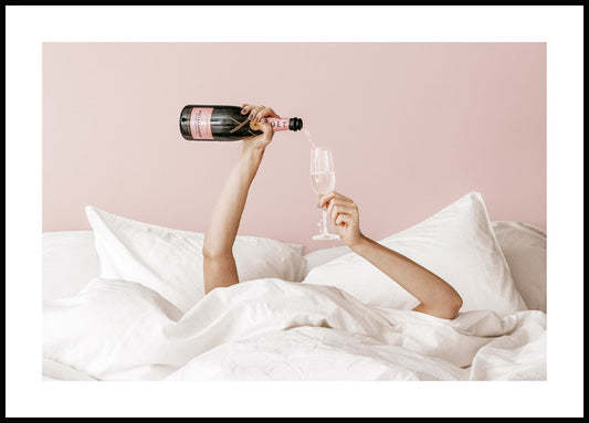 Champagne in Bed