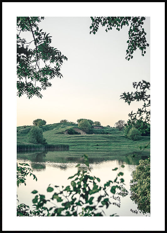 Evening Landscape Poster