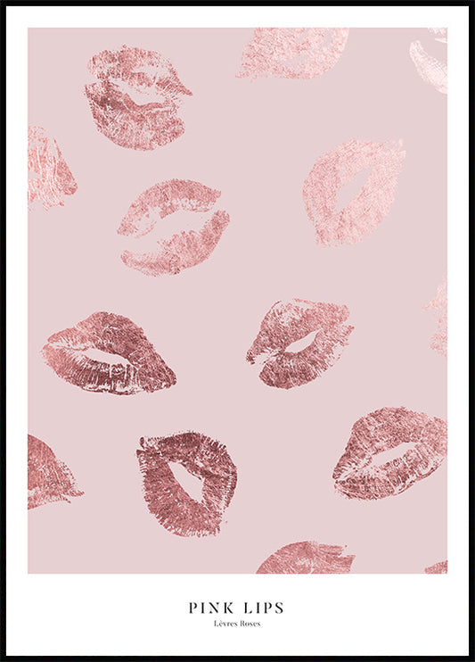 Glossy Lips Poster