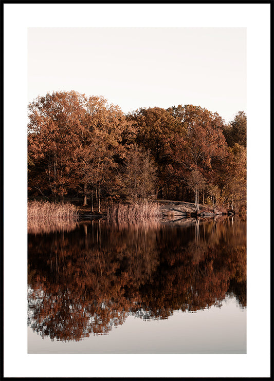 Mirroring Lake Poster