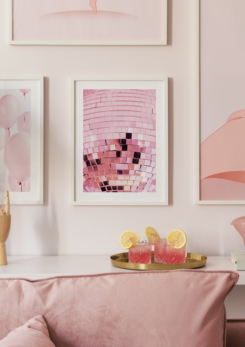 Pink Disco Poster