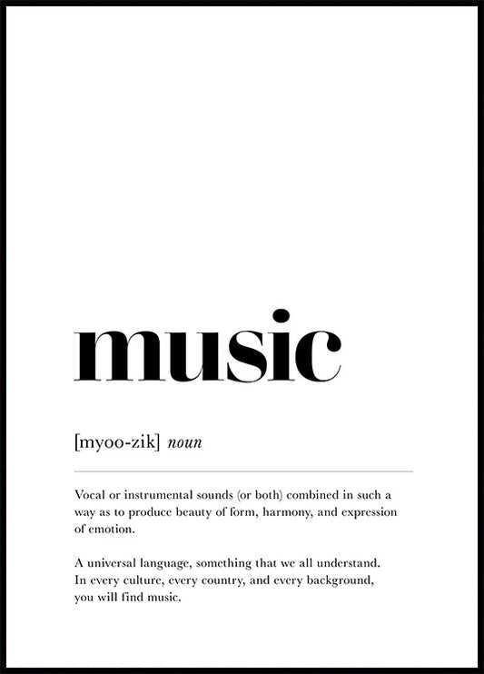 Music Poster